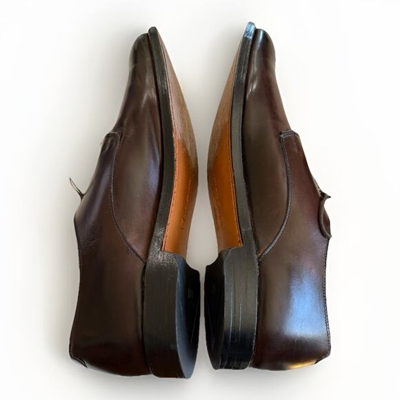 Allen Edmonds Men’s KENILWORTH Size 10 D Dark Reddish Brown - Picture 7 of 9